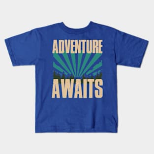 Adventure Awaits Kids T-Shirt